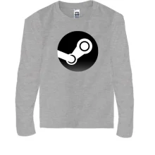 Детский лонгслив с логотипом Steam