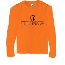 Детский лонгслив с логотипом World of Tanks