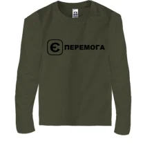Детский лонгслив с принтом 
