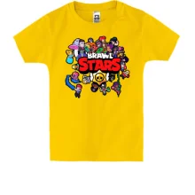 Детская футболка с героями "Brawl Stars"