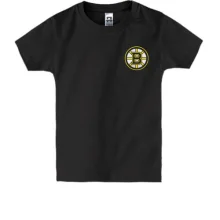 Детская футболка с лого Boston Bruins (Вышивка)
