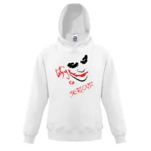 Дитяча толстовка з обличчям Джокера «Why so serious?»