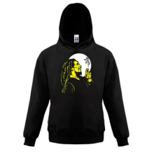 Дитяча толстовка Bob Marley на тлі місяця