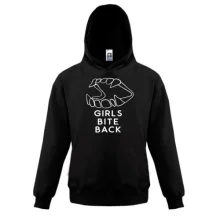 Детская толстовка Girls bite back Девочки кусают в ответ