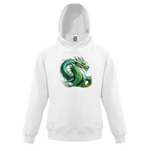 Детская толстовка Green Dragon Art