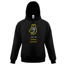 Детская толстовка Love My German Shepherd
