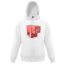 Детская толстовка Minecraft Pig