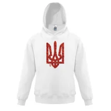 Детская толстовка Тризуб из маков