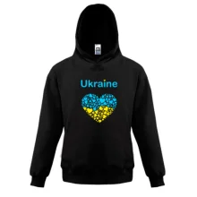 Детская толстовка Ukraine - сердце