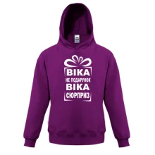 Детская толстовка Вика не подарок