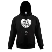 Детская толстовка с сердцем Киев "Home"
