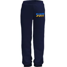 Детские трикотажные штаны Suit (желто-голубой)