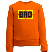 Детский свитшот BRO (рамка)