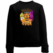 Детский свитшот Five Nights at Freddy’s Game Over (2)