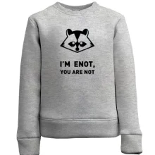 Дитячий світшот I'm Enot