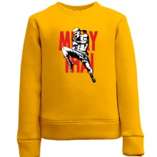 Дитячий світшот Muay Thai з бійцем