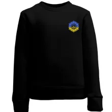 Дитячий світшот Соняшник Peace Ukraine (Вишивка)