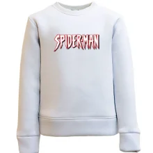 Дитячий світшот з контурним написом Spider-Man