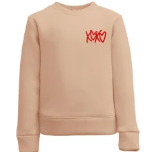 Дитячий світшот XO-XO із серцями (Вишивка)