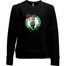 Детский свитшот без начеса с лепреконом Boston Celtics