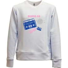 Детский свитшот без начеса DISCO 80