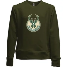 Детский свитшот без начеса Milwaukee Bucks