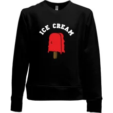 Детский свитшот без начеса Мороженое Ice Cream