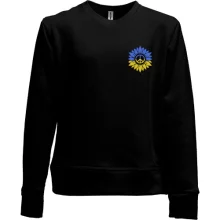 Детский свитшот без начеса Подсолнух Peace Ukraine (Вышивка)