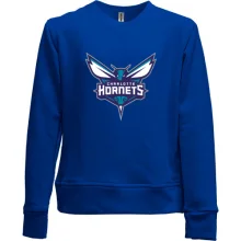 Детский свитшот без начеса Шарлотт Хорнетс (Charlotte Hornets)