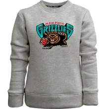 Детский свитшот без начеса memphis grizzlies bear