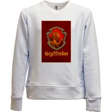 Детский свитшот без начеса с гербом Gryffindor (Harry Potter)