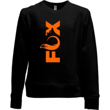 Детский свитшот без начеса с надписью FOX (Лиса)