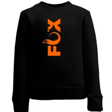 Дитячий світшот з написом FOX (Лисиця)