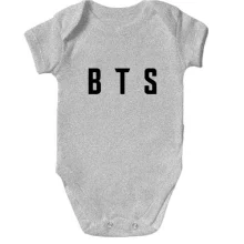 Детское боди BTS (надпись)
