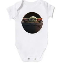 Детское боди Baby Yoda