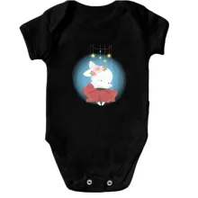 Детское боди Baby rabbit in a skirt
