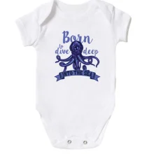 Дитяче боді Born to Dive