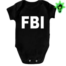 Дитяче боді FBI