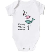 Детское боди Flamingo + Mermaid + Unicorn