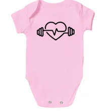 Дитяче боді Heart WorkOut