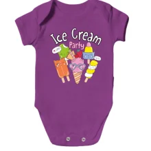 Дитяче боді Ice Cream Party