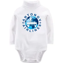 Комбинированный детский лонгслив Antonov Airlines