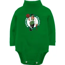 Дитяче боді з довгим рукавом з лепреконом Boston Celtics