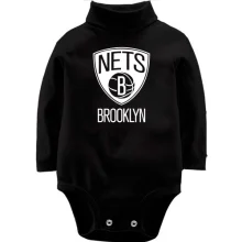 Детское боди с длинным рукавом Brooklyn Nets
