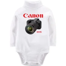 Комбинированный детский лонгслив Canon EOS R Комбинированный детский лонгслив Canon EOS R