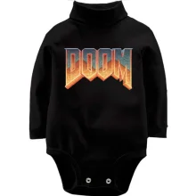 Детское боди с длинным рукавом DOOM