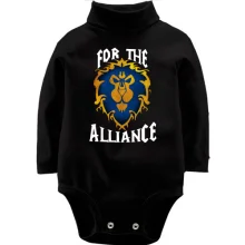 Детское боди с длинным рукавом For the alliance