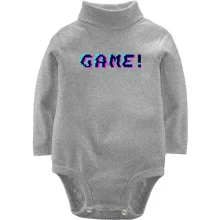 Детское боди с длинным рукавом Game!