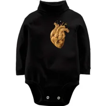 Детское боди с длинным рукавом Golden Heart