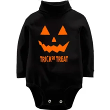 Дитяче боді з довгим рукавом Helloween Джек-Ліхтар